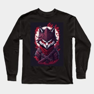 Ninja evil wolf Long Sleeve T-Shirt